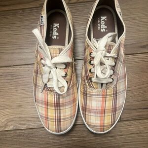 Keds Multicolor Plaid Canvas Shoes